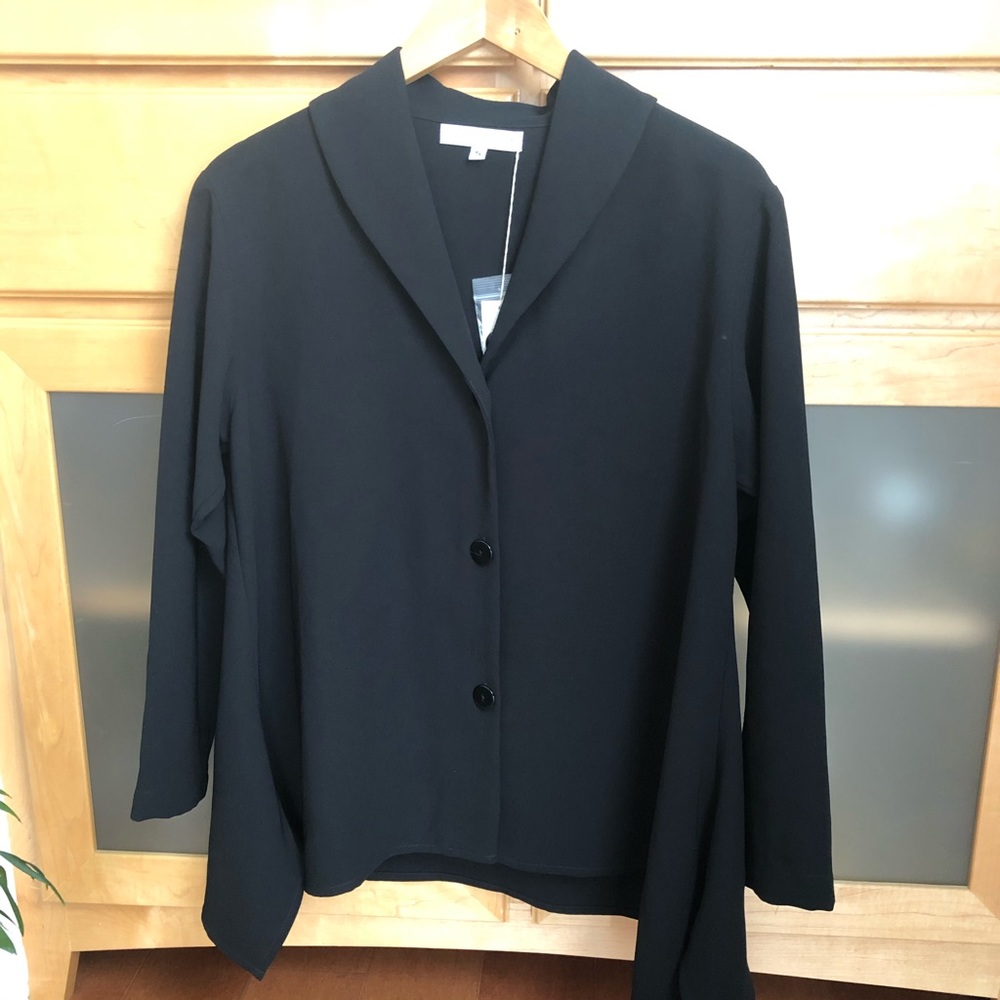 NWT Christopher Calvin Crepe Jacket - Small